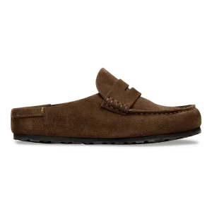 Birkenstock Naples Wrapped LEVE Carafe Klapki męskie Brązowy