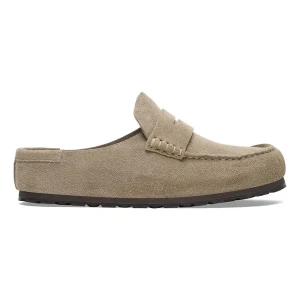 Birkenstock Naples Wrapped LEVE Taupe Klapki męskie
