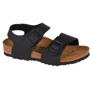 Birkenstock New York BF Kids 1005885, Dla chłopca, Czarne, sandały, Birko-Flor, rozmiar: 32