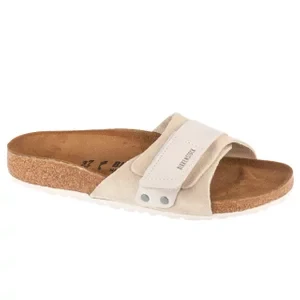 Birkenstock Oita 1024226, Damskie, Białe, klapki, skóra zamszowa, rozmiar: 36