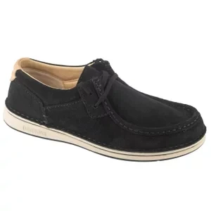 Birkenstock Pasadena 1029658, Unisex, Czarne, półbuty, skóra welurowa, rozmiar: 37