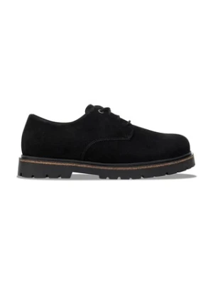 Birkenstock Highwood Lace Low półbuty na płaskim obcasie męskie zamszowe