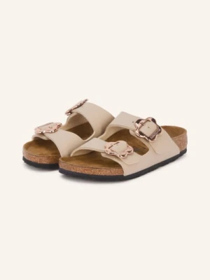 Birkenstock Sandały Arizona Flower Buckle beige