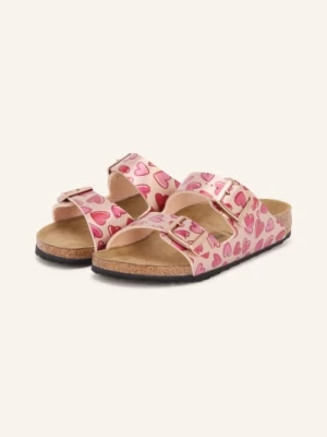 Birkenstock Sandały Arizona rosegold różowy