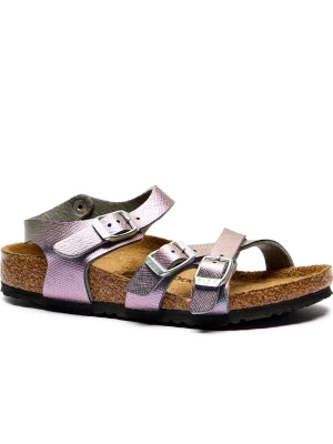 Birkenstock Sandały Kumba Saffiano | z dodatkiem skóry | narrow fit