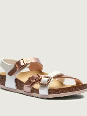 Birkenstock Sandały Kumba | z dodatkiem skóry | narrow fit