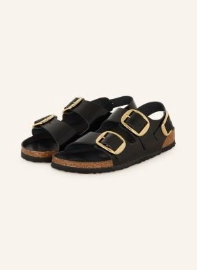 Birkenstock Sandały Milano Big Buckle schwarz