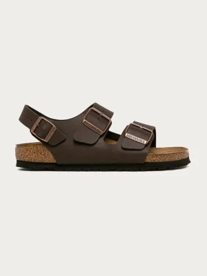 Birkenstock sandały Milano damskie kolor brązowy 34703