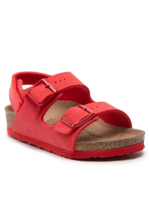 Birkenstock Sandały Milano Hl Kids 1023365 Czerwony