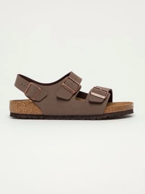 Birkenstock Milano sandały kolor brązowy 634501