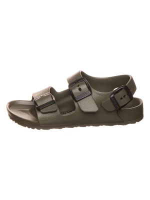 Birkenstock Sandały "Milano" w kolorze khaki rozmiar: 32