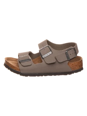 Birkenstock Sandały "Milano" w kolorze szarym rozmiar: 26