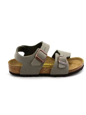 Birkenstock Sandały "New York" w kolorze szarym rozmiar: 27