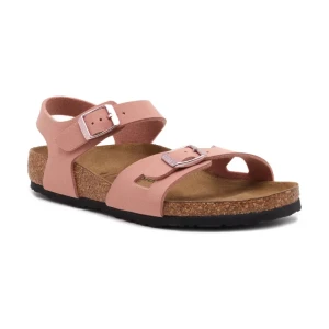 Birkenstock Sandały Rio BFBC | z dodatkiem skóry | narrow fit