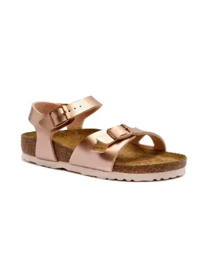 Birkenstock Sandały Rio Kids | z dodatkiem skóry