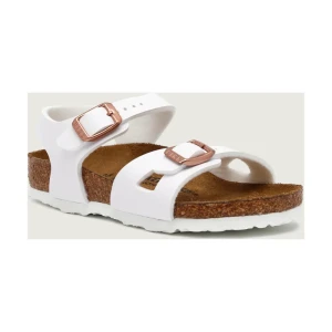 Birkenstock Sandały Rio Kids | z dodatkiem skóry | narrow fit