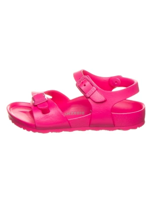 Birkenstock Sandały "Rio" w kolorze różowym rozmiar: 27