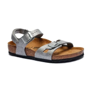 Birkenstock Sandały Rio | z dodatkiem skóry | narrow fit