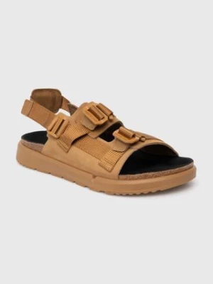 Birkenstock sandały Shinjuku męskie kolor brązowy 1024621