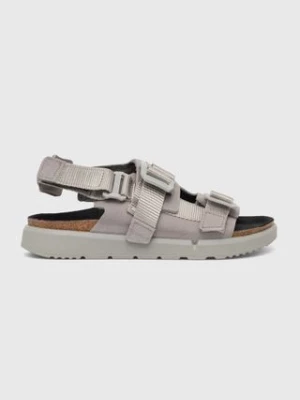 Birkenstock sandały Shinjuku męskie kolor szary 1028132