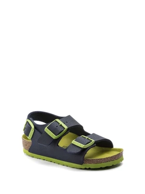 Birkenstock Sandały "Milano" w kolorze granatowo-zielonym rozmiar: 33