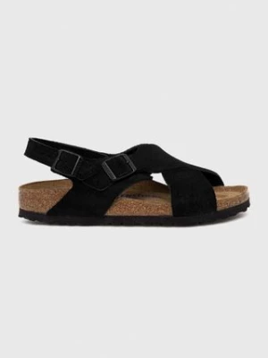 Birkenstock sandały zamszowe Tulum SFB damskie kolor czarny 1024086-black