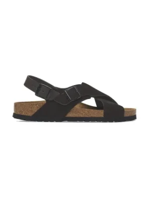 Birkenstock sandały zamszowe Tulum SFB LEVE damskie kolor czarny 1029779