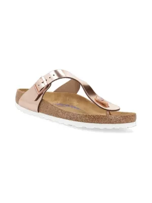 Birkenstock Skórzane japonki Gizeh