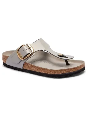 Birkenstock Skórzane japonki Gizeh | regular fit