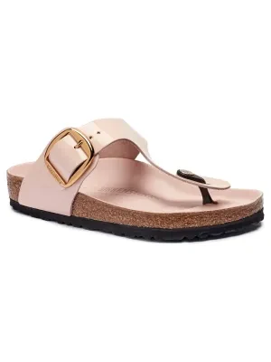 Birkenstock Skórzane japonki Gizeh | regular fit