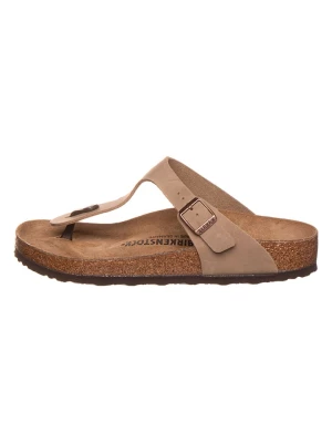 Birkenstock Japonki "Gizeh" w kolorze beżowym rozmiar: 37