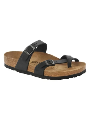 Birkenstock Skórzane japonki "Mayari" w kolorze czarnym rozmiar: 39