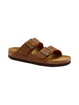 Birkenstock Skórzane klapki Arizona | narrow fit