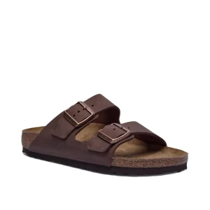 Birkenstock Skórzane klapki Arizona | narrow fit