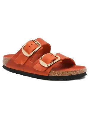 Birkenstock Skórzane klapki arizona