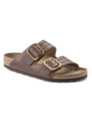 Birkenstock Skórzane klapki "Arizona Bold" w kolorze brązowym rozmiar: 40