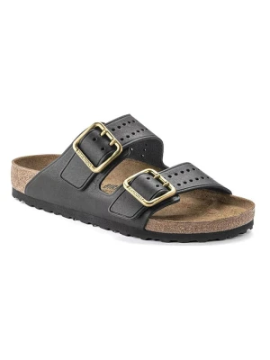 Birkenstock Skórzane klapki "Arizona Bold" w kolorze czarnym rozmiar: 44