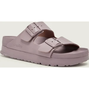 Birkenstock Skórzane klapki Arizona Flex Platform | Birkenstock x Papillio | narrow fit