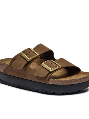 Zdjęcie produktu Birkenstock Skórzane klapki Arizona Flex Platform | Birkenstock x Papillio | narrow fit