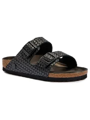 Birkenstock Skórzane klapki Arizona LENA | narrow fit