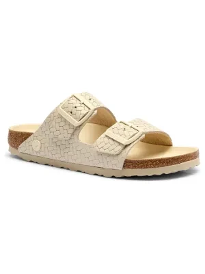Birkenstock Skórzane klapki Arizona LENA | narrow fit