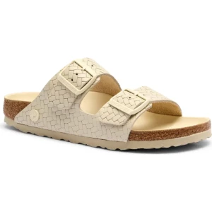 Birkenstock Skórzane klapki Arizona LENA | narrow fit
