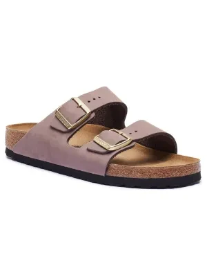 Birkenstock Skórzane klapki Arizona LENB | narrow fit