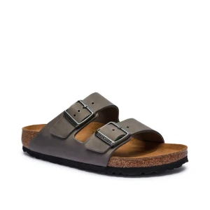 Birkenstock Skórzane klapki Arizona LEOI | narrow fit