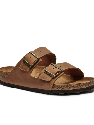 Birkenstock Skórzane klapki Arizona LEOI | regular fit