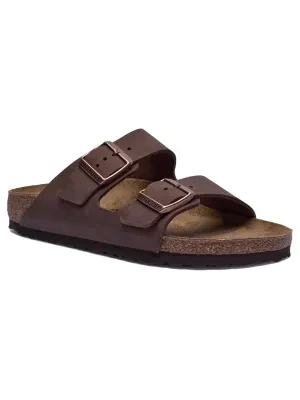 Birkenstock Skórzane klapki Arizona | narrow fit