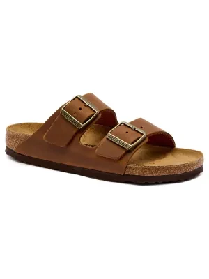 Birkenstock Skórzane klapki Arizona | narrow fit