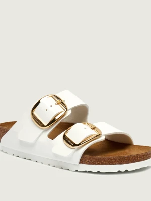 Birkenstock Skórzane klapki Arizona | narrow fit biały