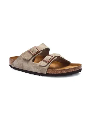 Birkenstock Skórzane klapki Arizona | narrow fit soft footbed