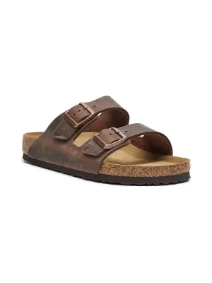 Birkenstock Skórzane klapki Arizona | regular fit soft footbed